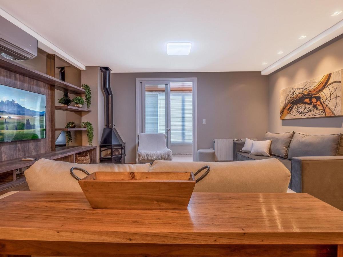 Flores Da Montanha 204C - Apto Borges De Medeiros Gramado 600 Metros Rua Coberta Apartment Ngoại thất bức ảnh