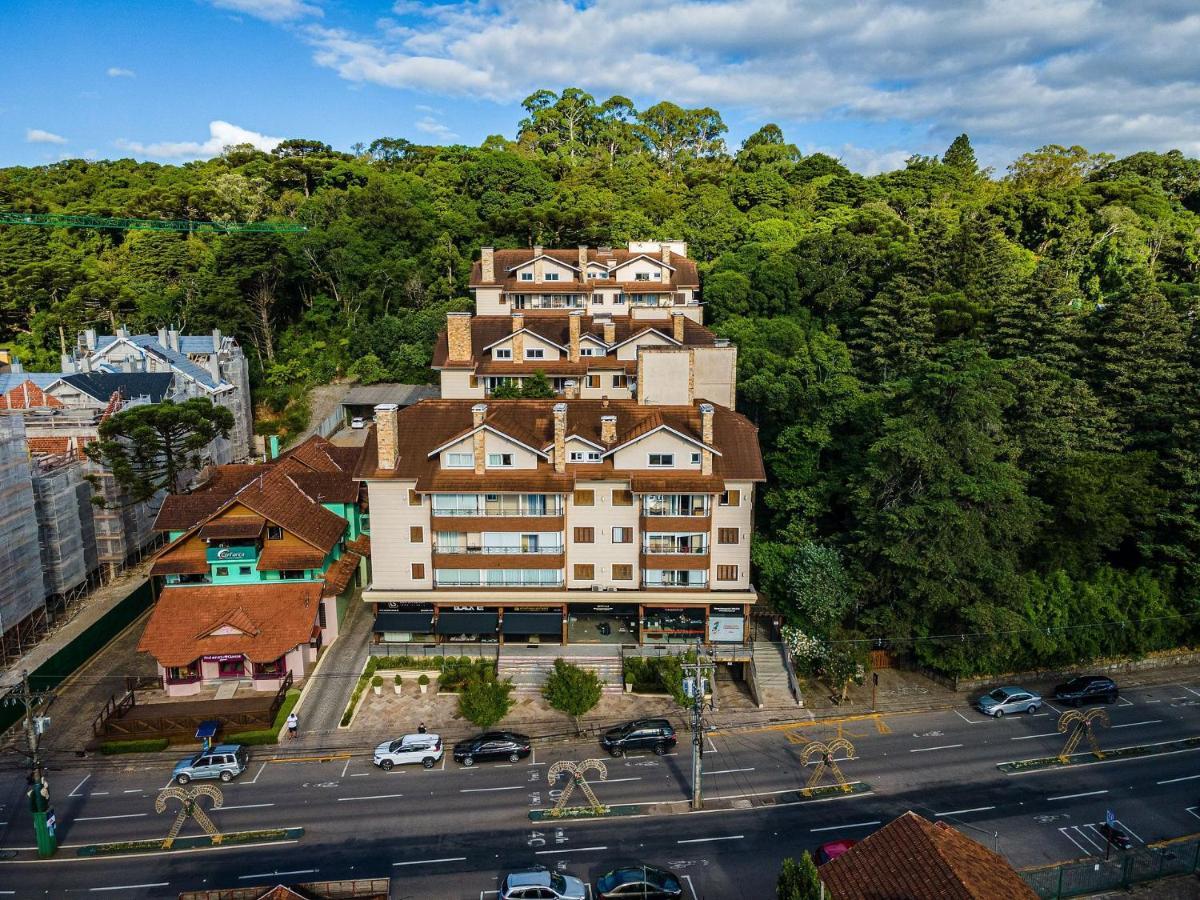 Flores Da Montanha 204C - Apto Borges De Medeiros Gramado 600 Metros Rua Coberta Apartment Ngoại thất bức ảnh