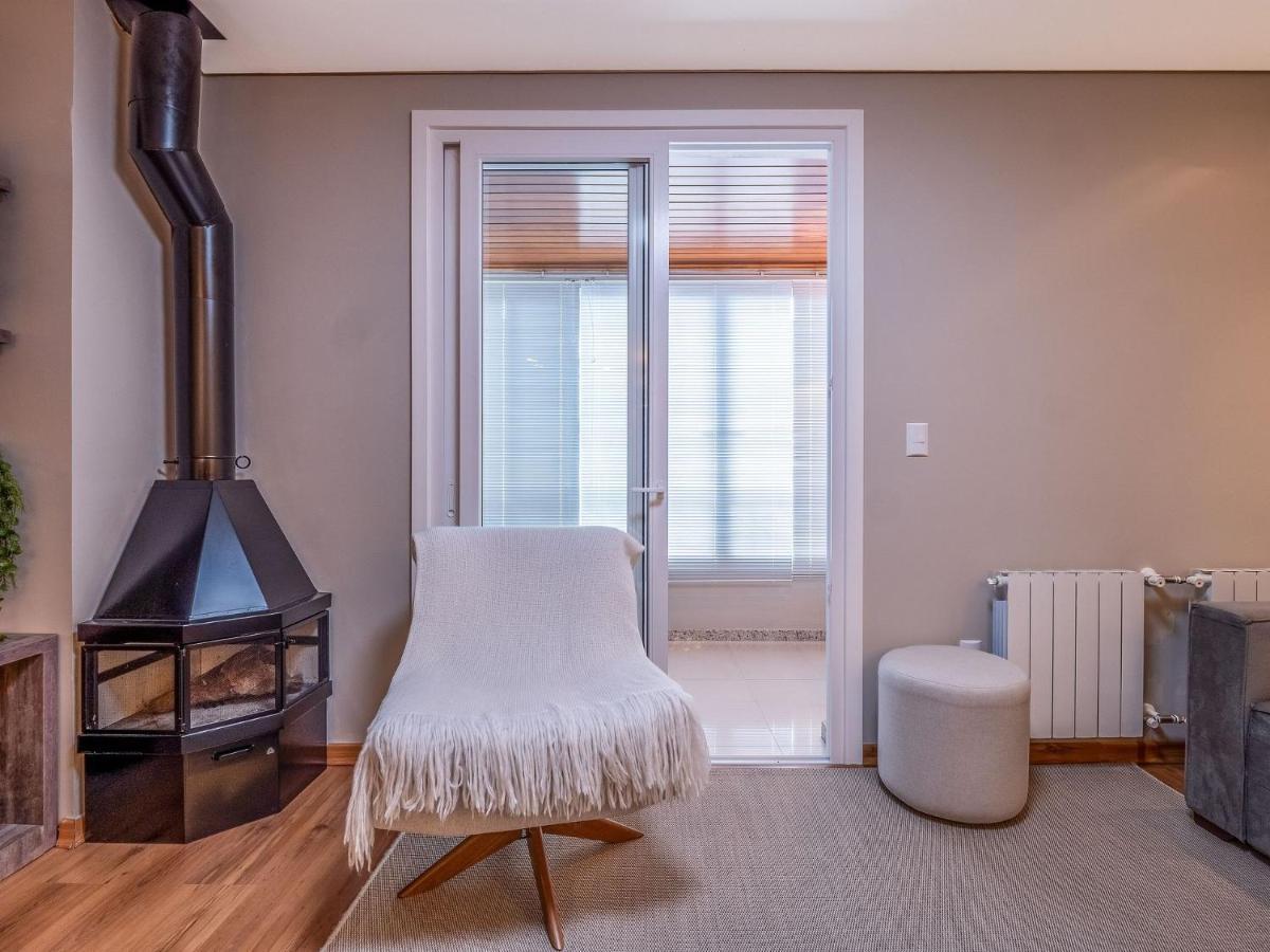 Flores Da Montanha 204C - Apto Borges De Medeiros Gramado 600 Metros Rua Coberta Apartment Ngoại thất bức ảnh