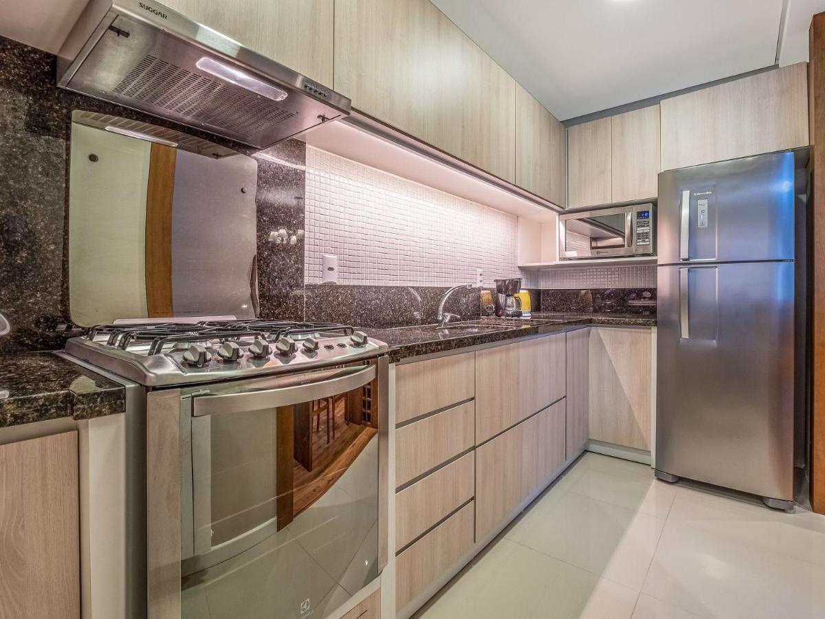 Flores Da Montanha 204C - Apto Borges De Medeiros Gramado 600 Metros Rua Coberta Apartment Ngoại thất bức ảnh