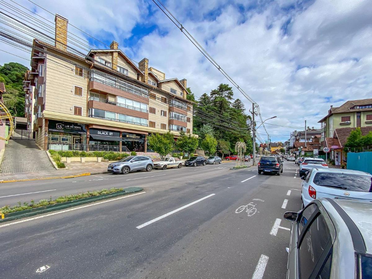 Flores Da Montanha 204C - Apto Borges De Medeiros Gramado 600 Metros Rua Coberta Apartment Ngoại thất bức ảnh