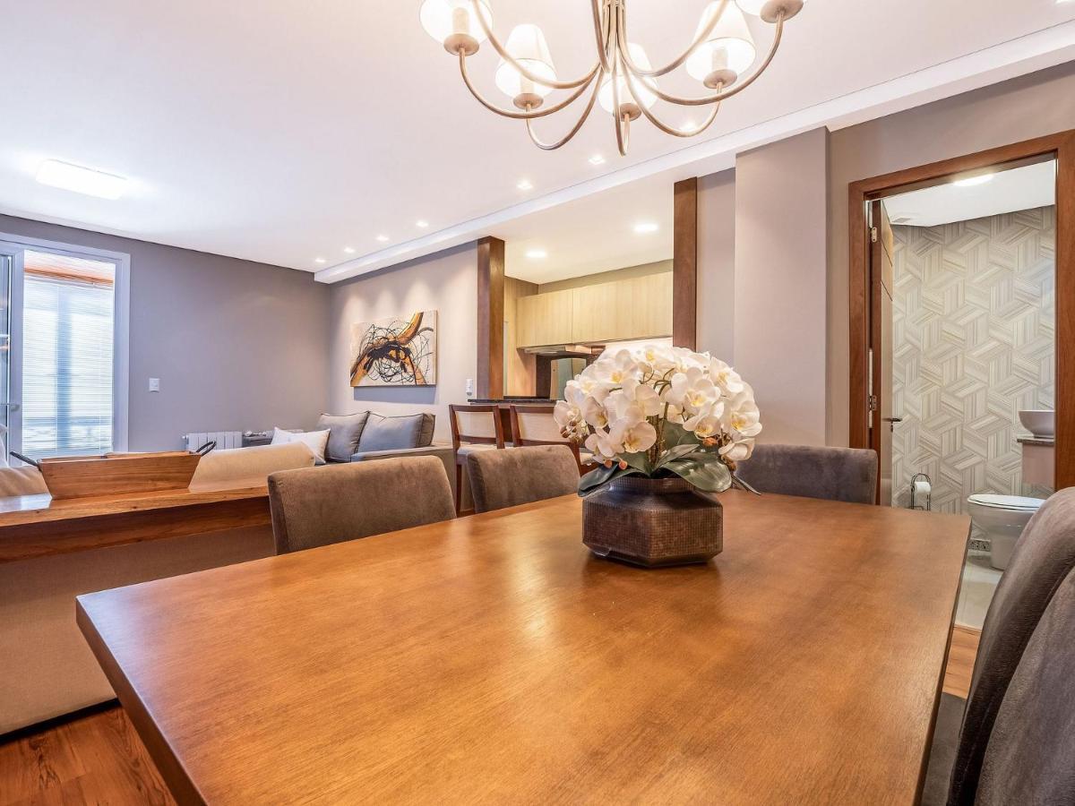 Flores Da Montanha 204C - Apto Borges De Medeiros Gramado 600 Metros Rua Coberta Apartment Ngoại thất bức ảnh