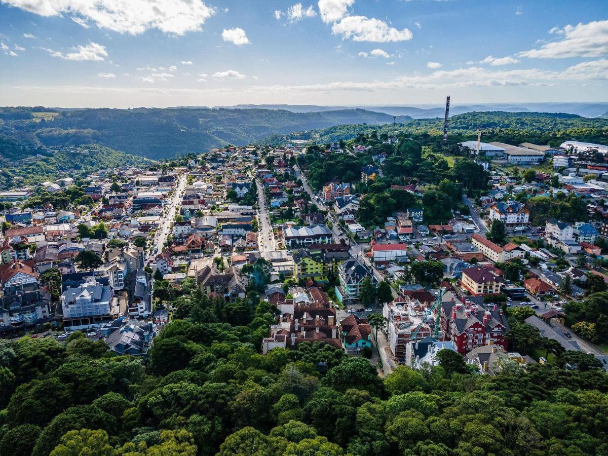 Flores Da Montanha 204C - Apto Borges De Medeiros Gramado 600 Metros Rua Coberta Apartment Ngoại thất bức ảnh