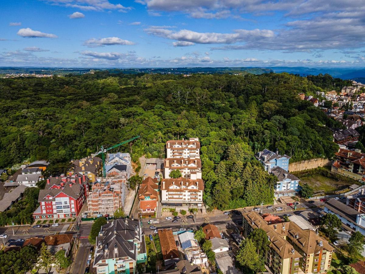 Flores Da Montanha 204C - Apto Borges De Medeiros Gramado 600 Metros Rua Coberta Apartment Ngoại thất bức ảnh