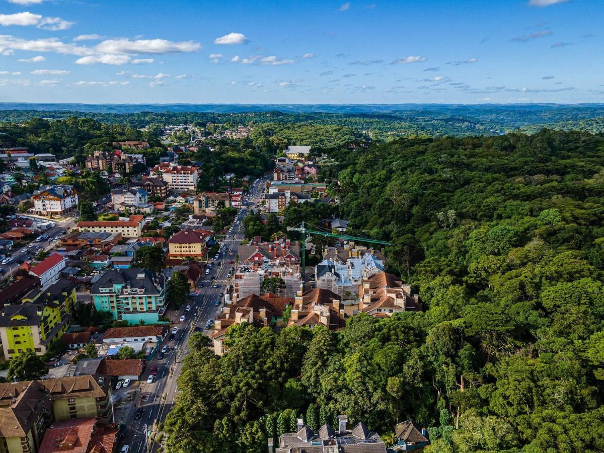 Flores Da Montanha 204C - Apto Borges De Medeiros Gramado 600 Metros Rua Coberta Apartment Ngoại thất bức ảnh