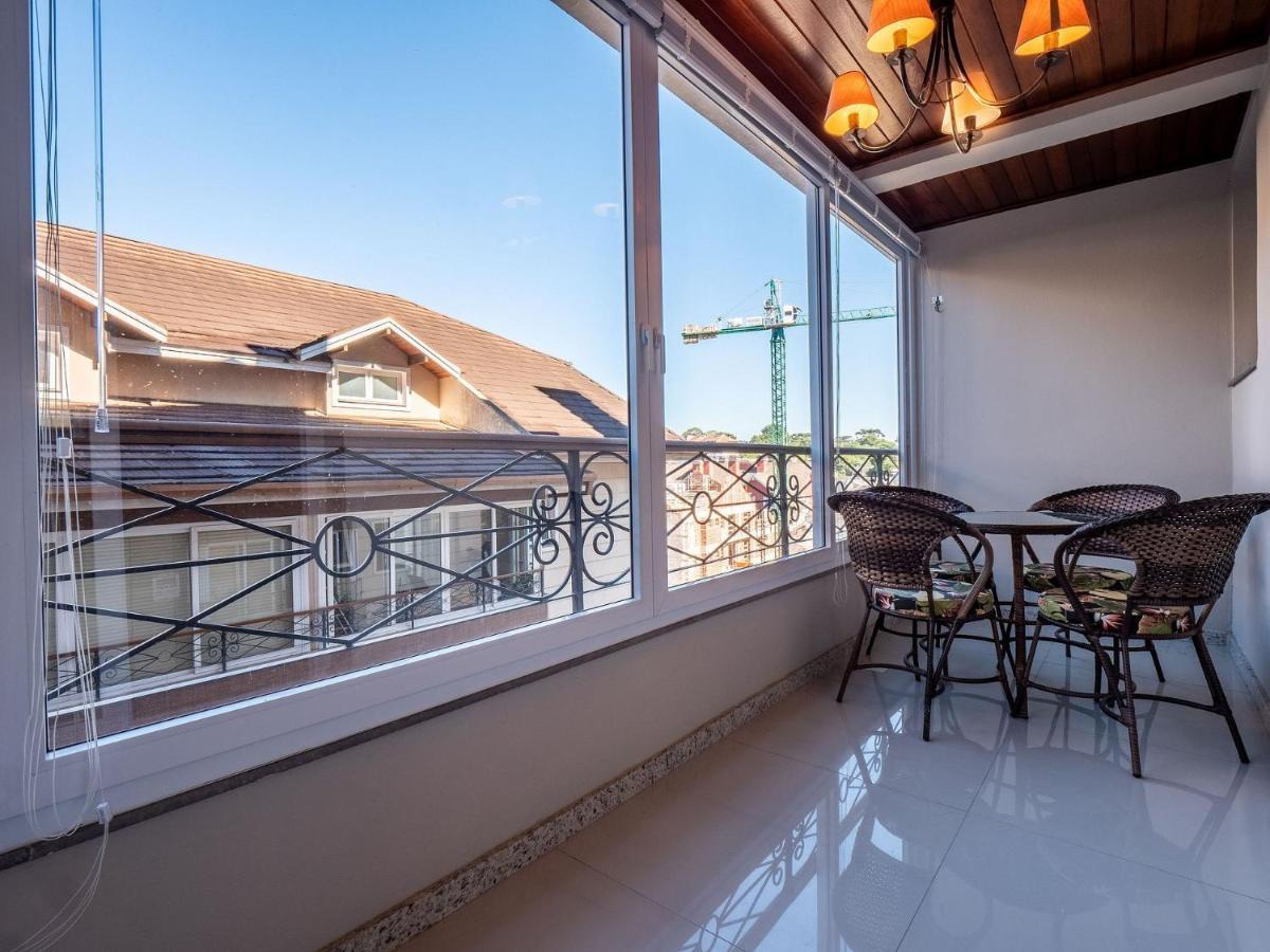 Flores Da Montanha 204C - Apto Borges De Medeiros Gramado 600 Metros Rua Coberta Apartment Ngoại thất bức ảnh